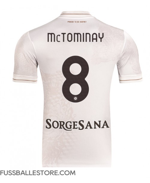 Günstige SSC Napoli Scott McTominay #8 Auswärtstrikot 2025-26 Kurzarm Günstige SSC Napoli Scott McTominay #8 Auswärtstrikot 2025-26 Kurzarm